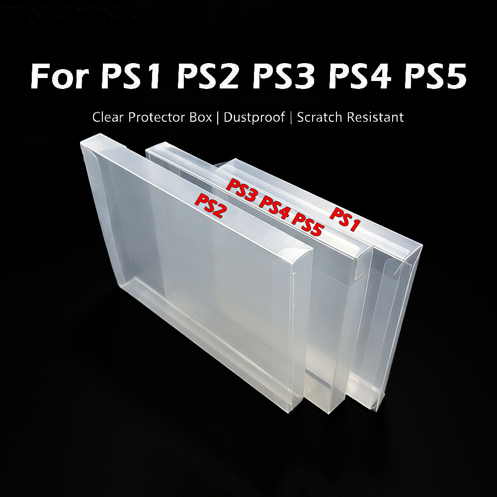 Party Games Ps3 - 1‑10PCS Clear PET Game Protector Box