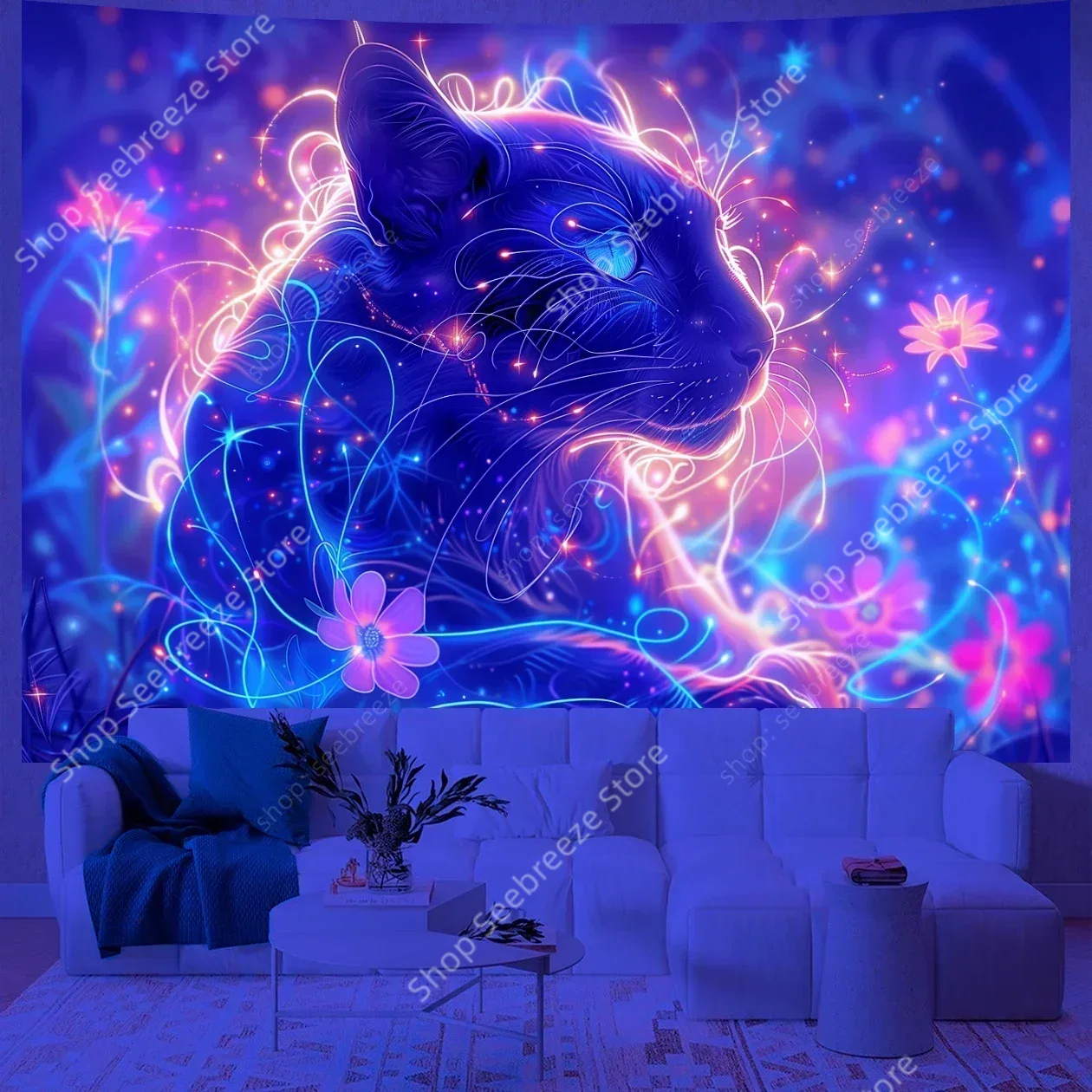 Animal UV Reactive Tapestry Ps - огляд і ціна Washer Toss Set