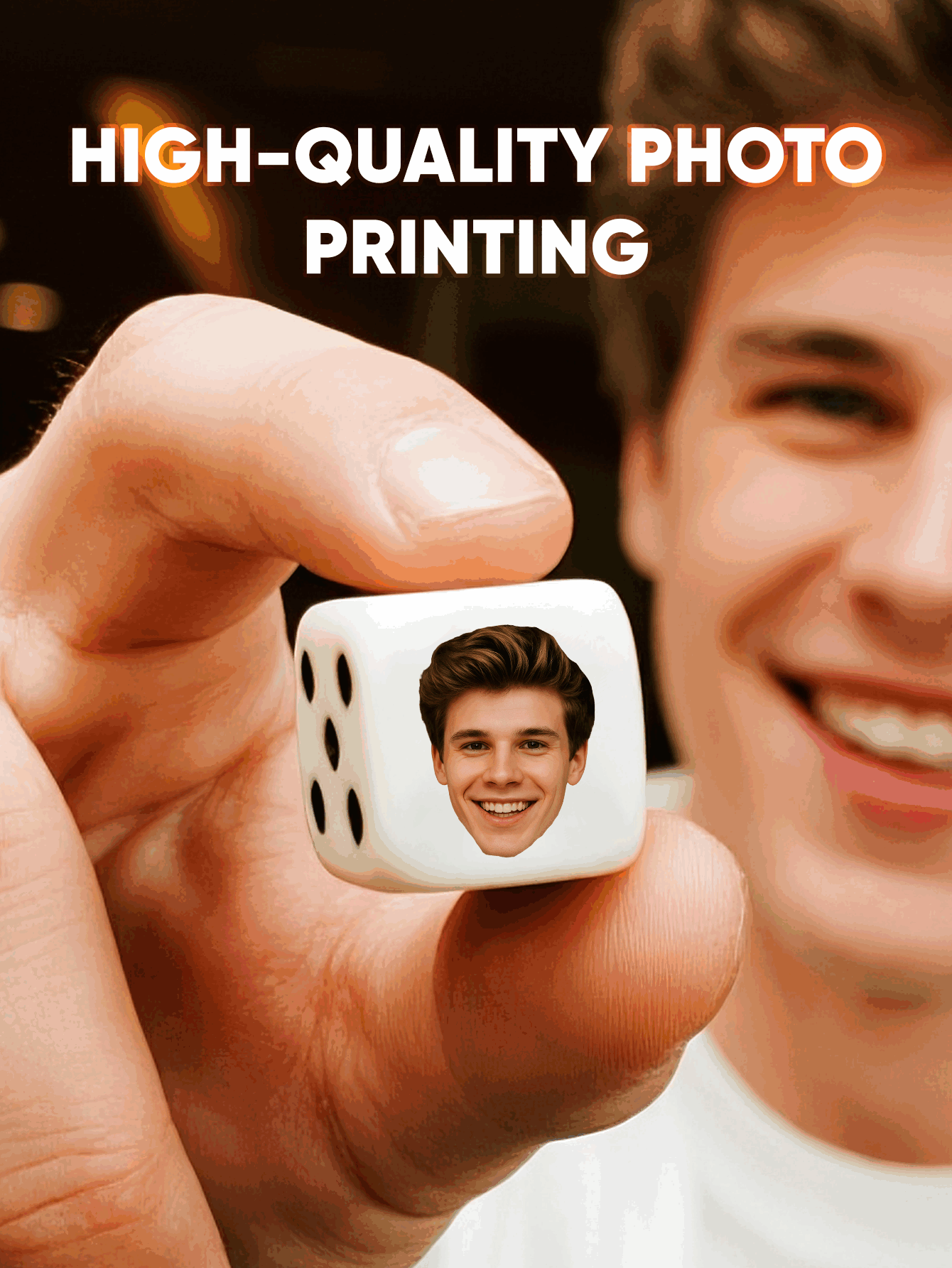 Custom Face Dice Personalized  - огляд і ціна Party Games Christmas