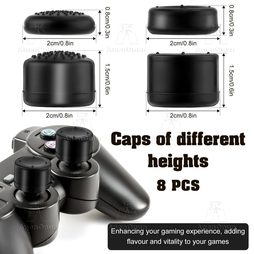 8PCS Thumb Grip Caps Controlle - огляд і ціна Party Games Ps3