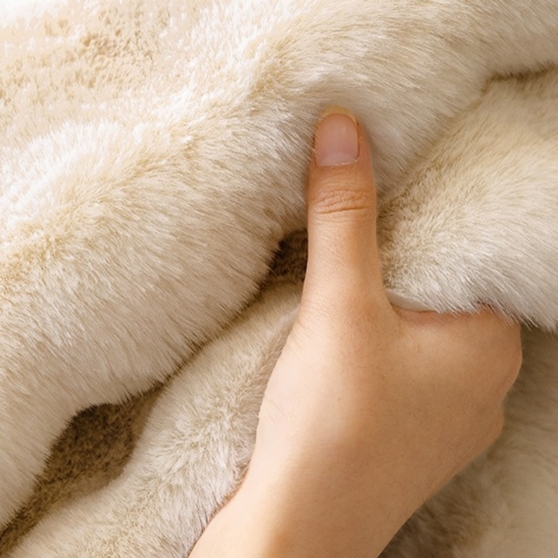 Faux Rabbit Fur Bubble Warm Pl - огляд і ціна Washer Toss Set